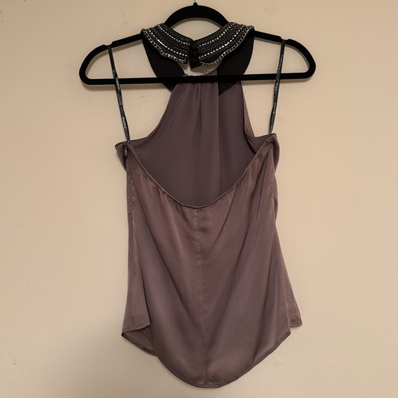 INCREDIBLY GORGEOUS Bebe 100% Silk Halter Top - Picture 2 of 5
